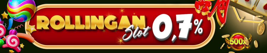 BONUS ROLLINGAN SLOT 0,7%