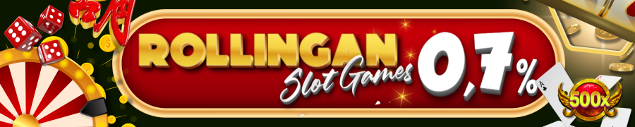 BONUS ROLLINGAN SLOT 0,7%