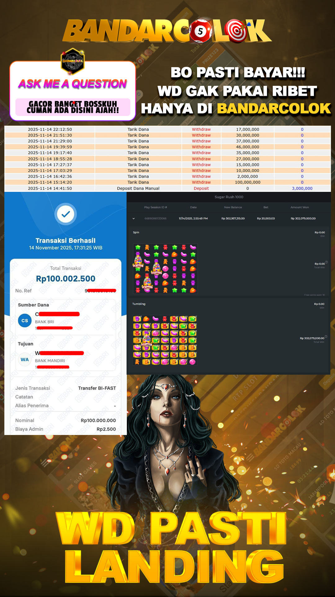 Jackpot SLOT BANDARCOLOK