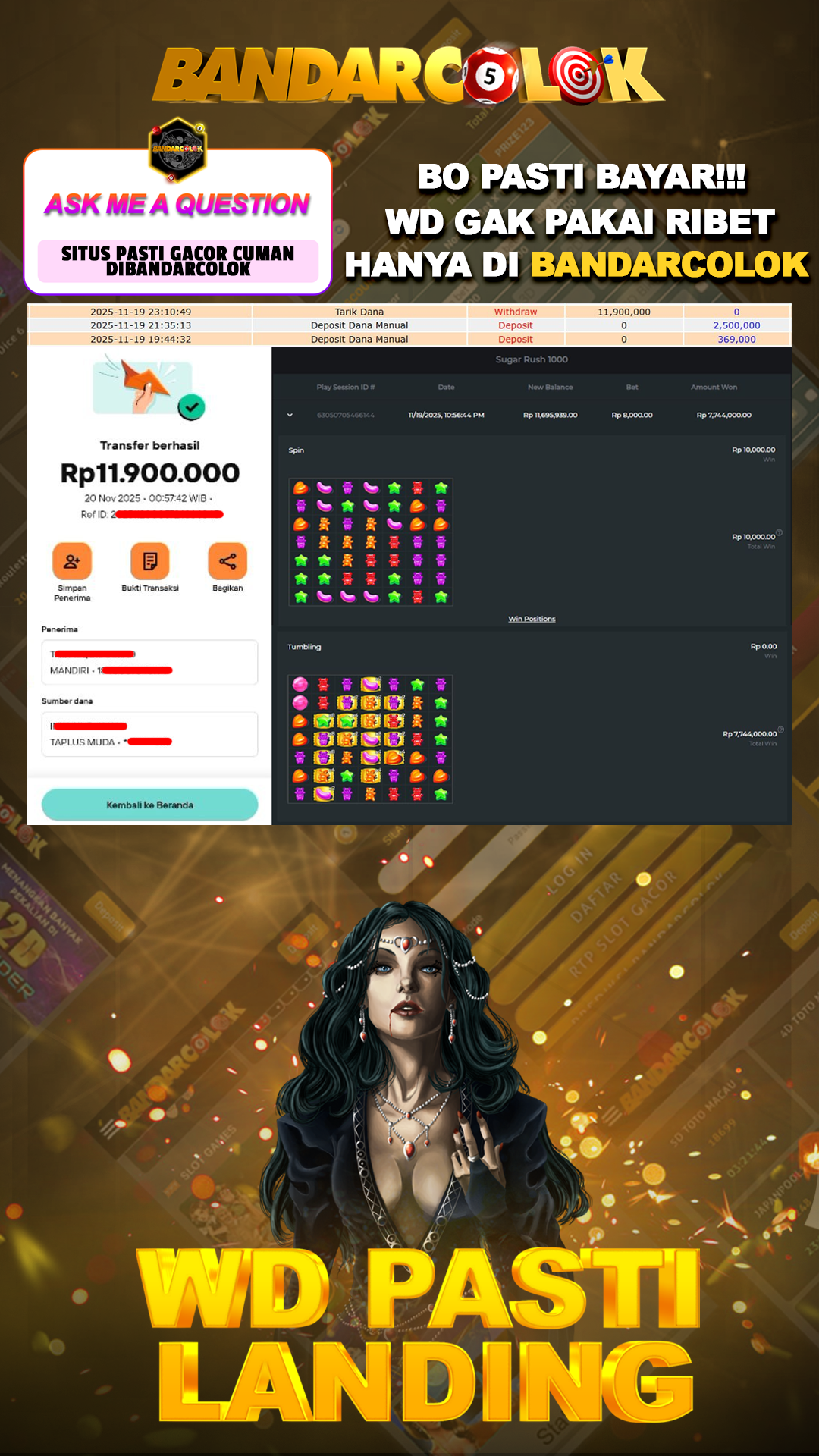 Jackpot SLOT BANDARCOLOK