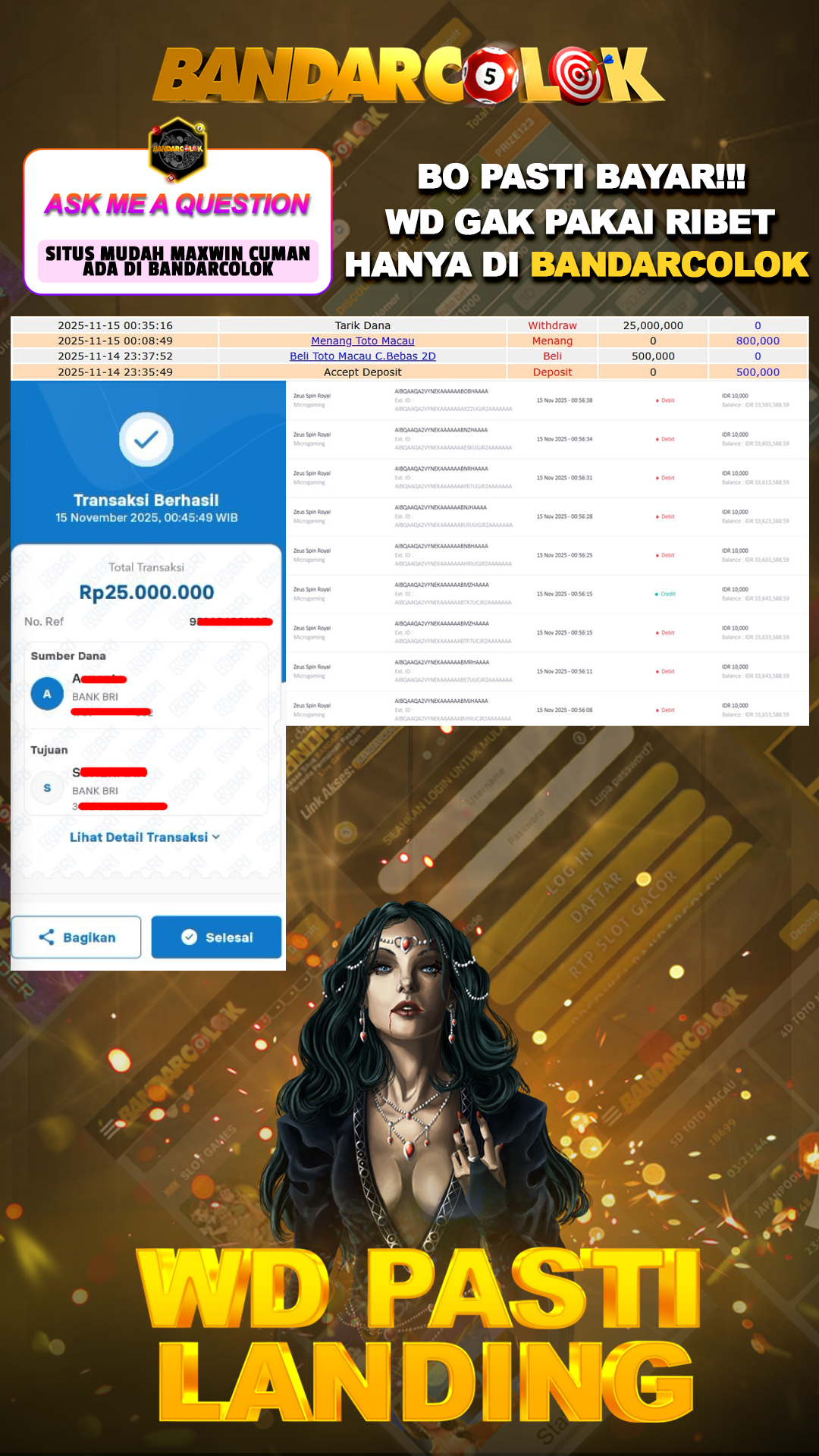 Jackpot SLOT BANDARCOLOK