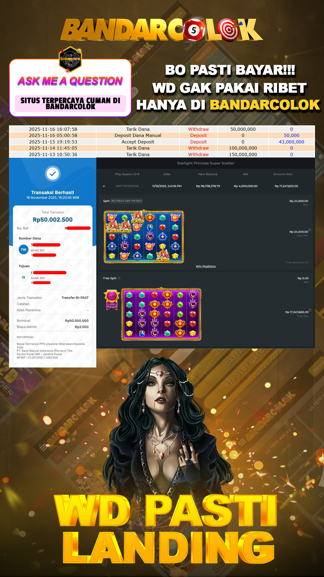 Jackpot SLOT BANDARCOLOK