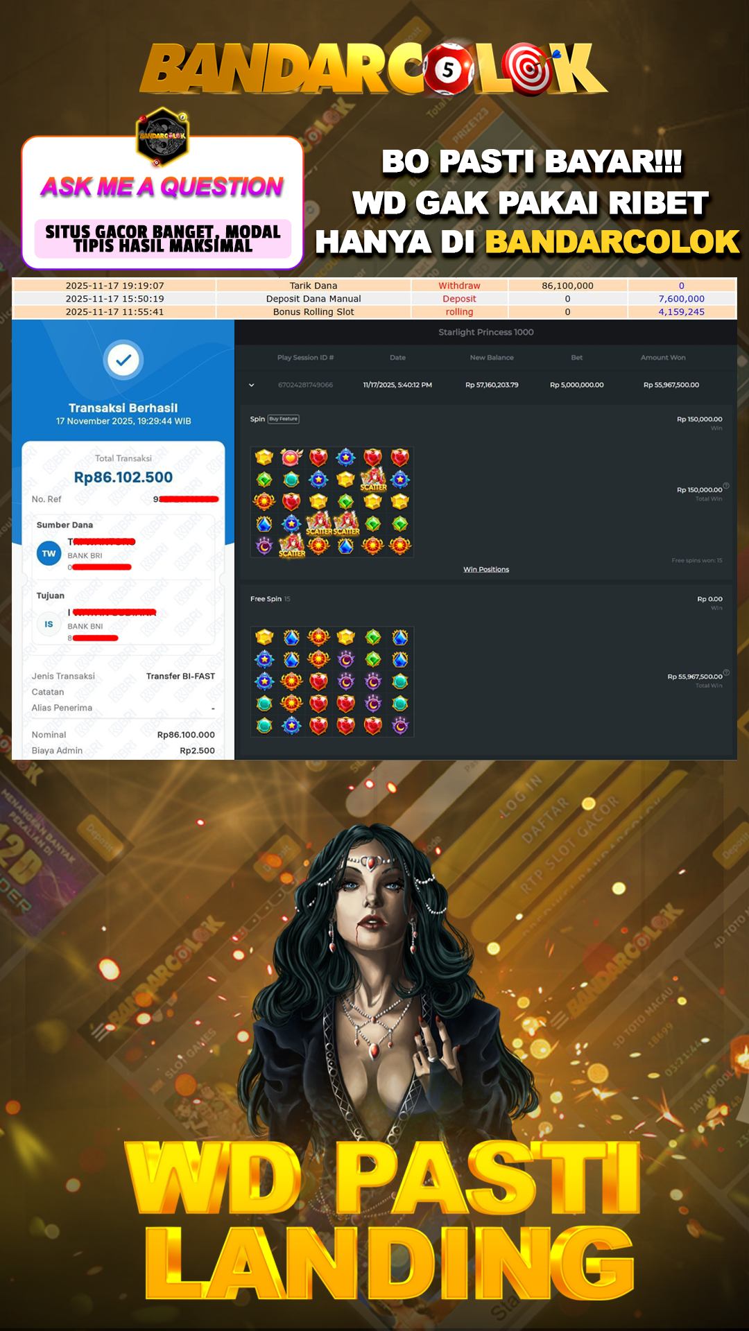 Jackpot SLOT BANDARCOLOK