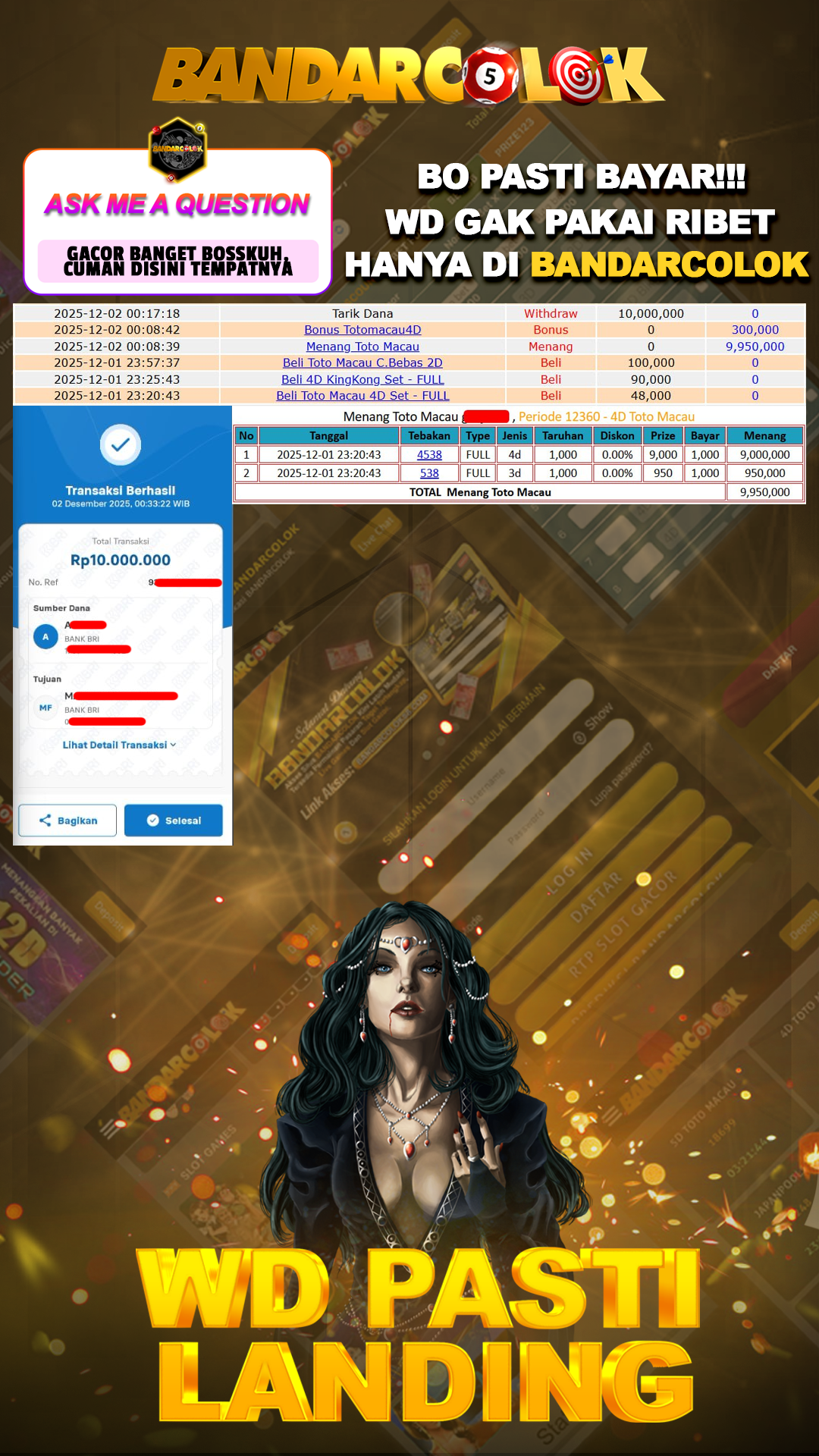 Jackpot TOGEL BANDARCOLOK