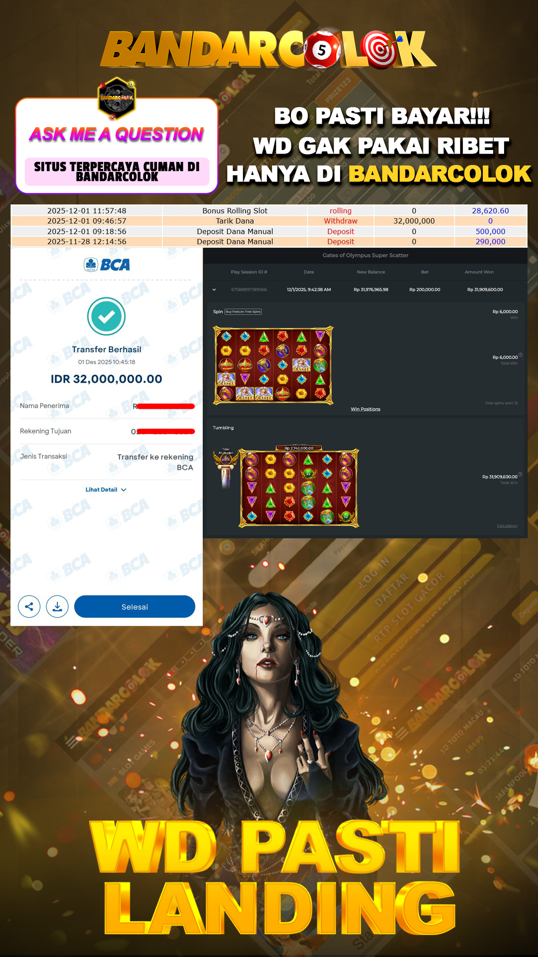 Jackpot SLOT BANDARCOLOK