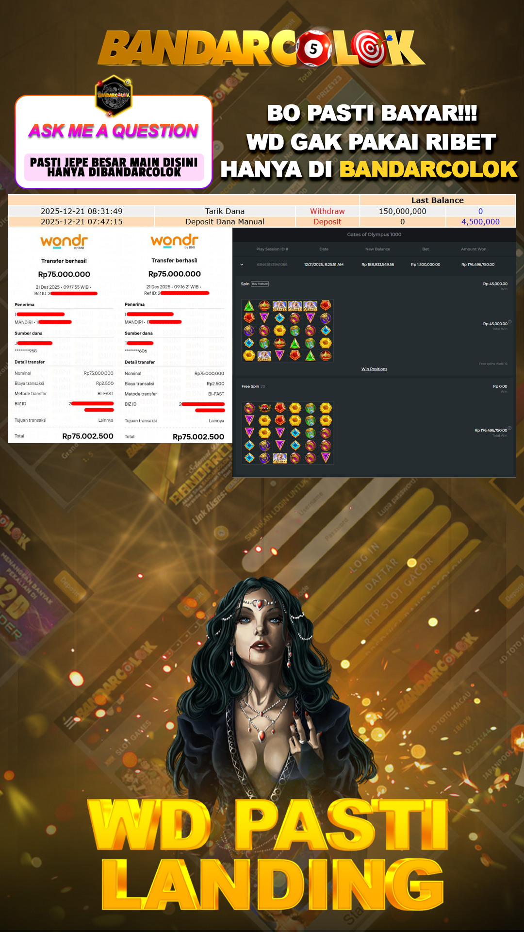 Jackpot SLOT BANDARCOLOK