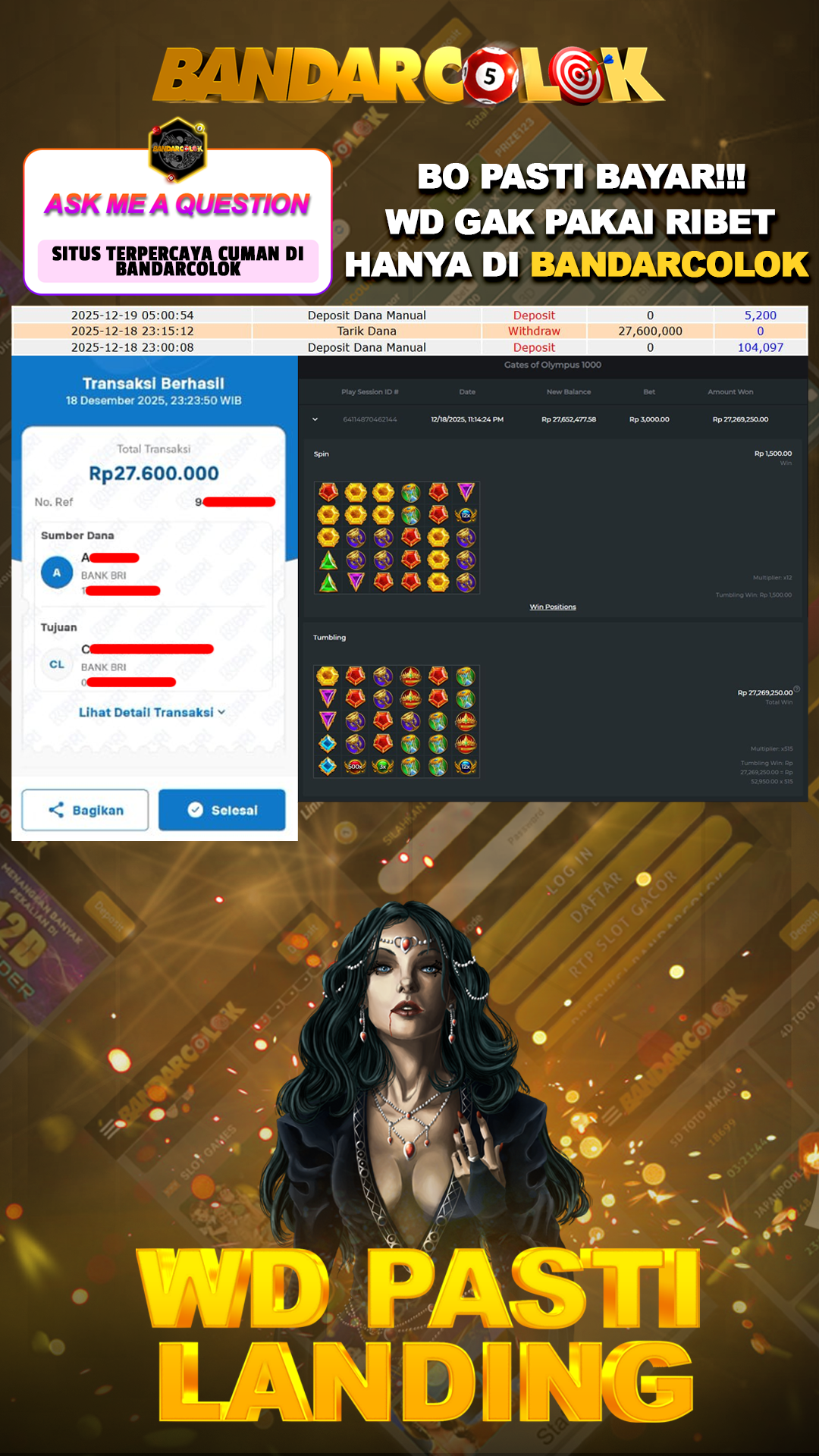 Jackpot SLOT BANDARCOLOK