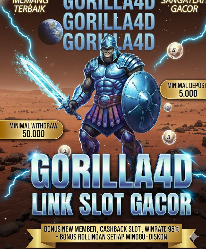 GORILLA4D ꛲ Daftar dan Login Slot Serta Togel yang Praktis Tanpa Proses Rumit untuk Pengguna Baru