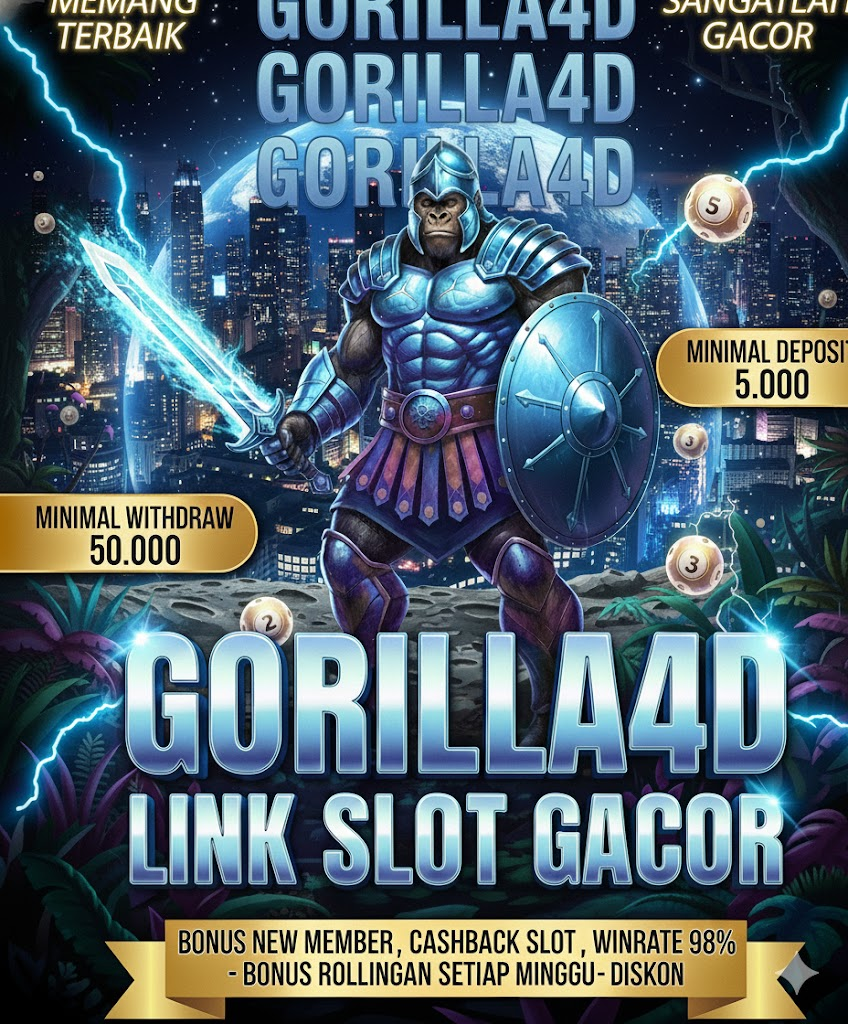 GORILLA4D ~ Portal Edukasi Terbaik untuk Mempelajari Slot Gacor Hari Ini Berdasarkan RTP image 1