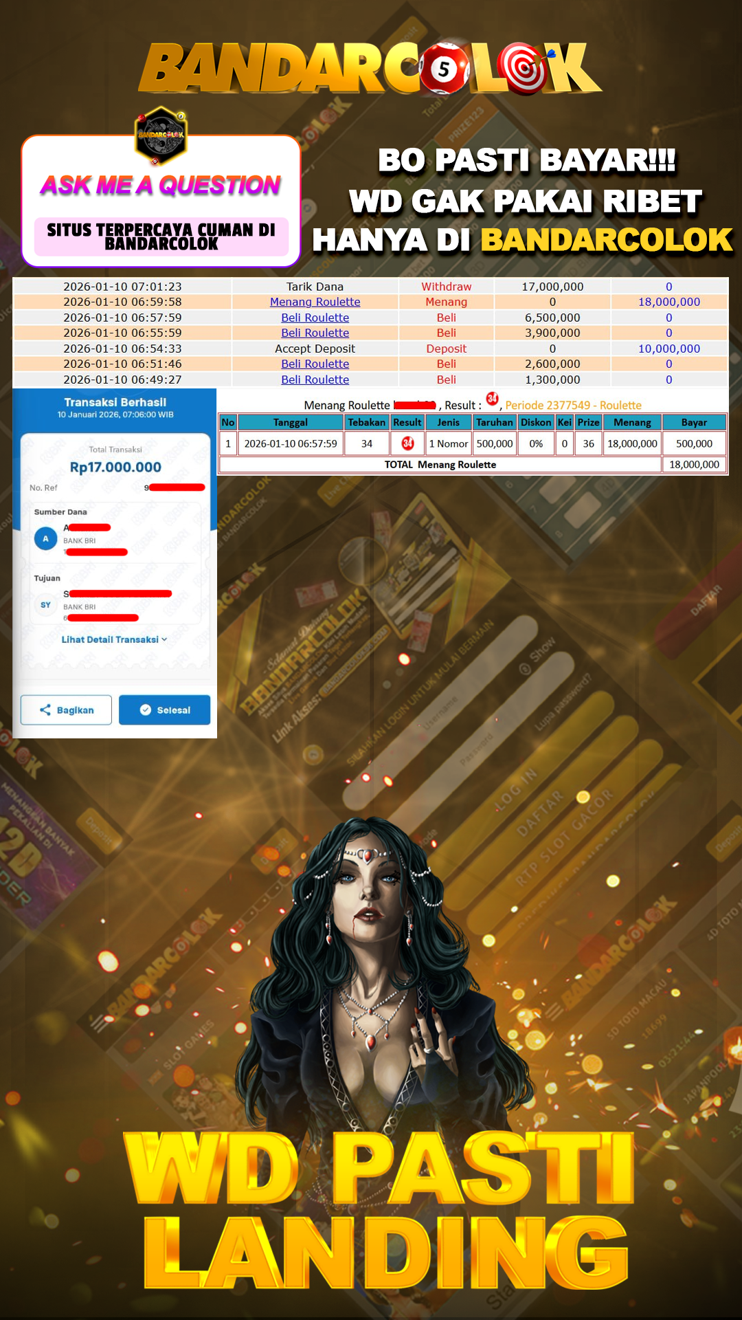 Jackpot CASINO BANDARCOLOK