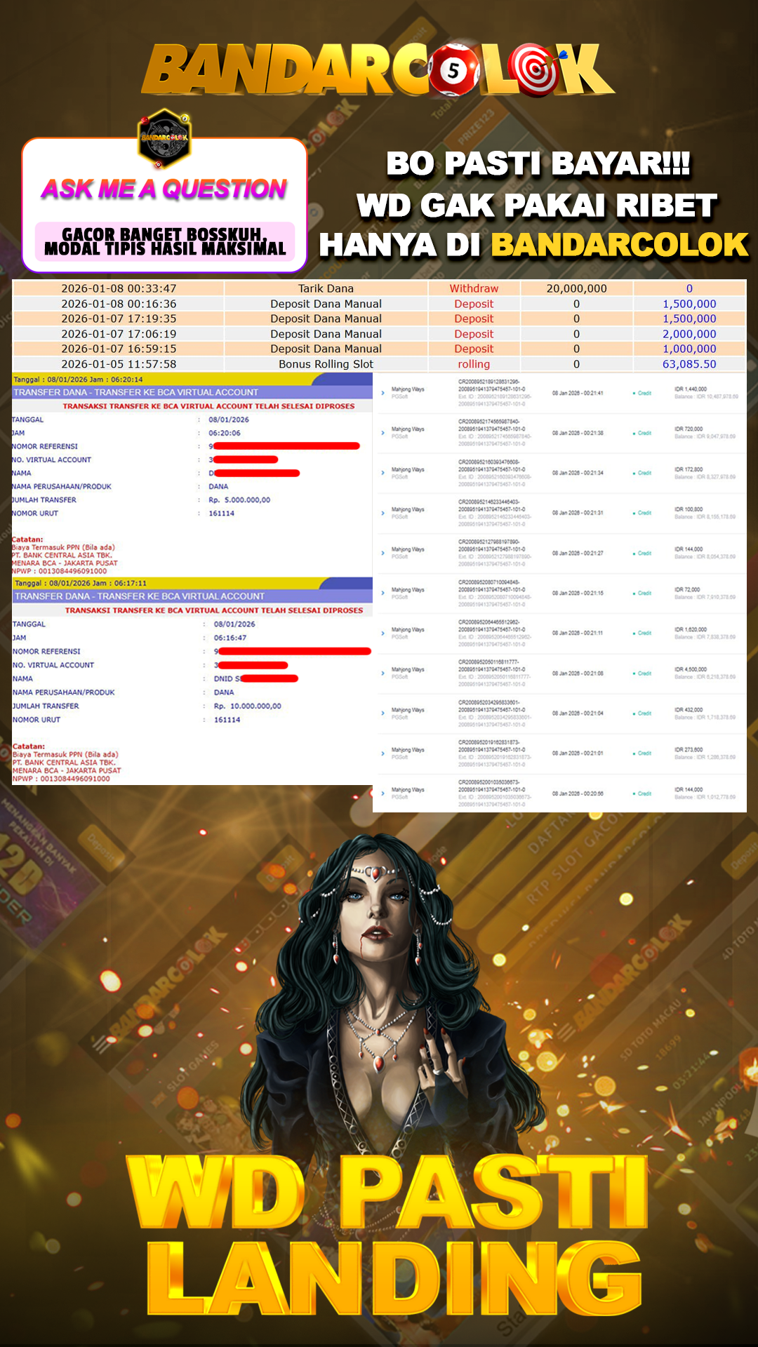 Jackpot SLOT BANDARCOLOK