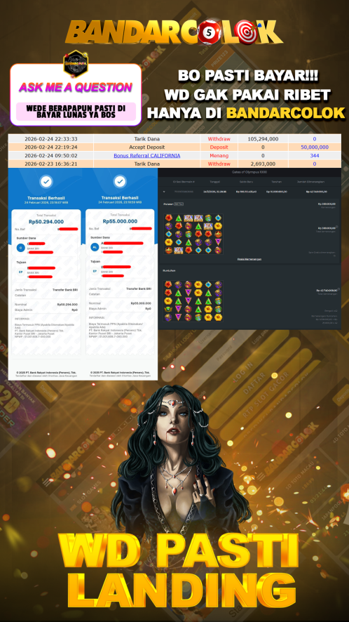 Jackpot SLOT BANDARCOLOK