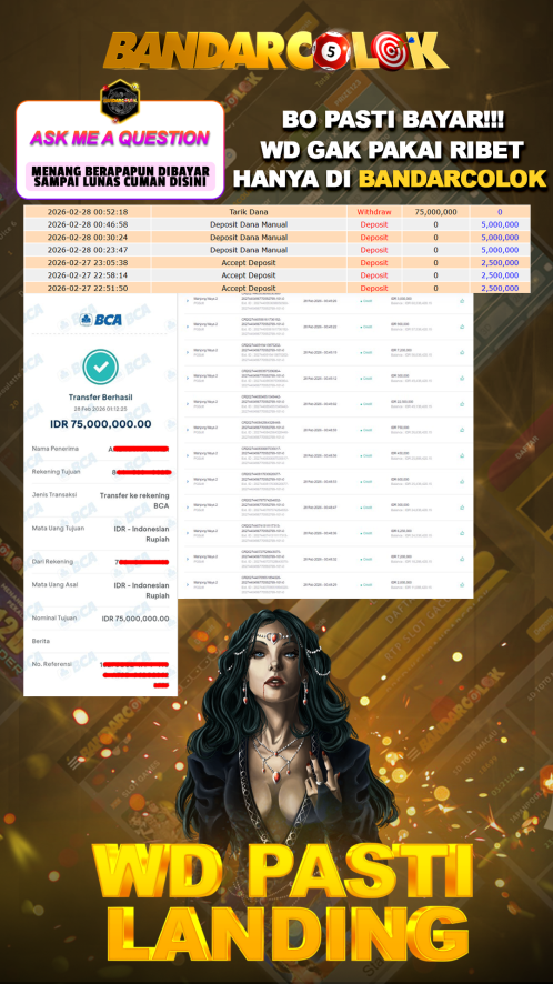 Jackpot SLOT BANDARCOLOK