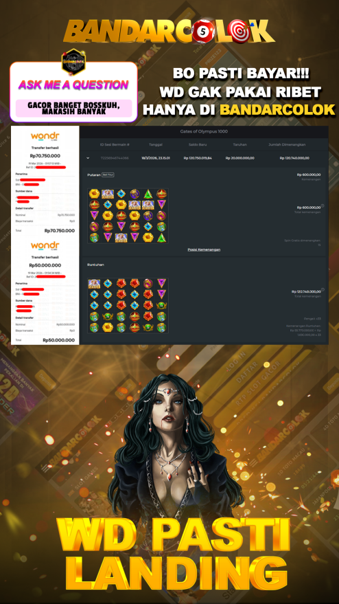 Jackpot SLOT BANDARCOLOK