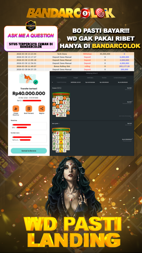 Jackpot SLOT BANDARCOLOK