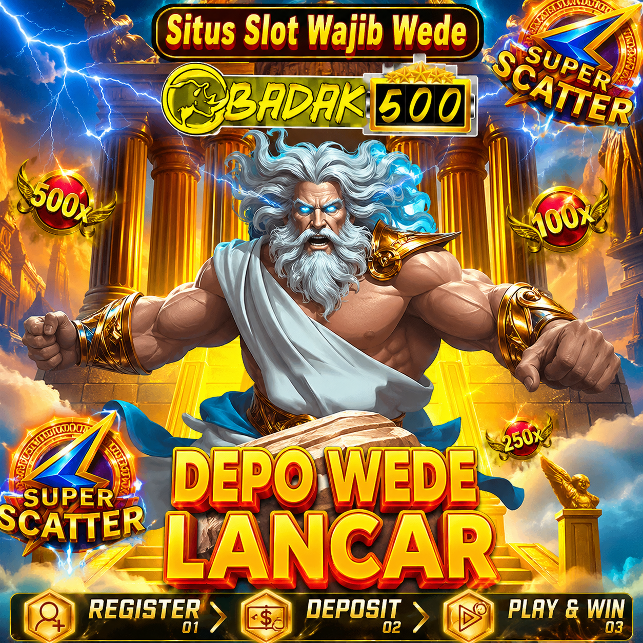 BADAK500 Situs Slot Wajib Wede