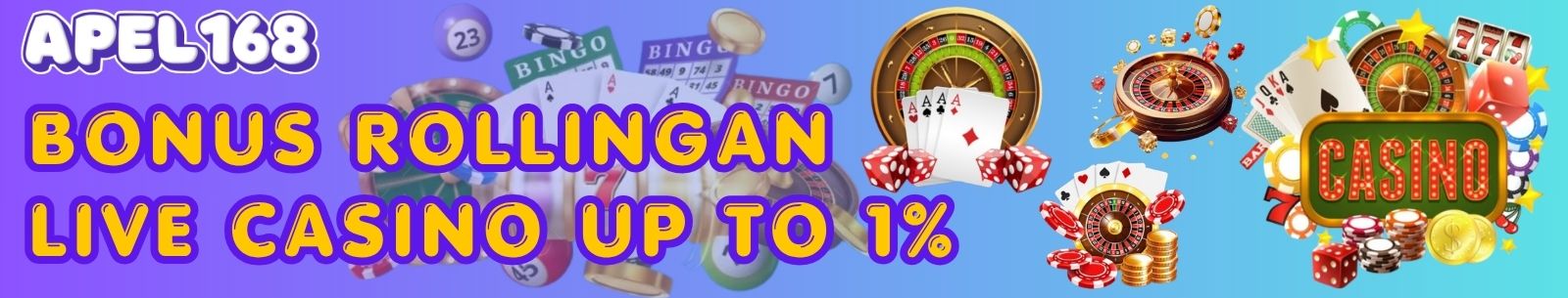 BONUS ROLLINGAN LIVE CASINO