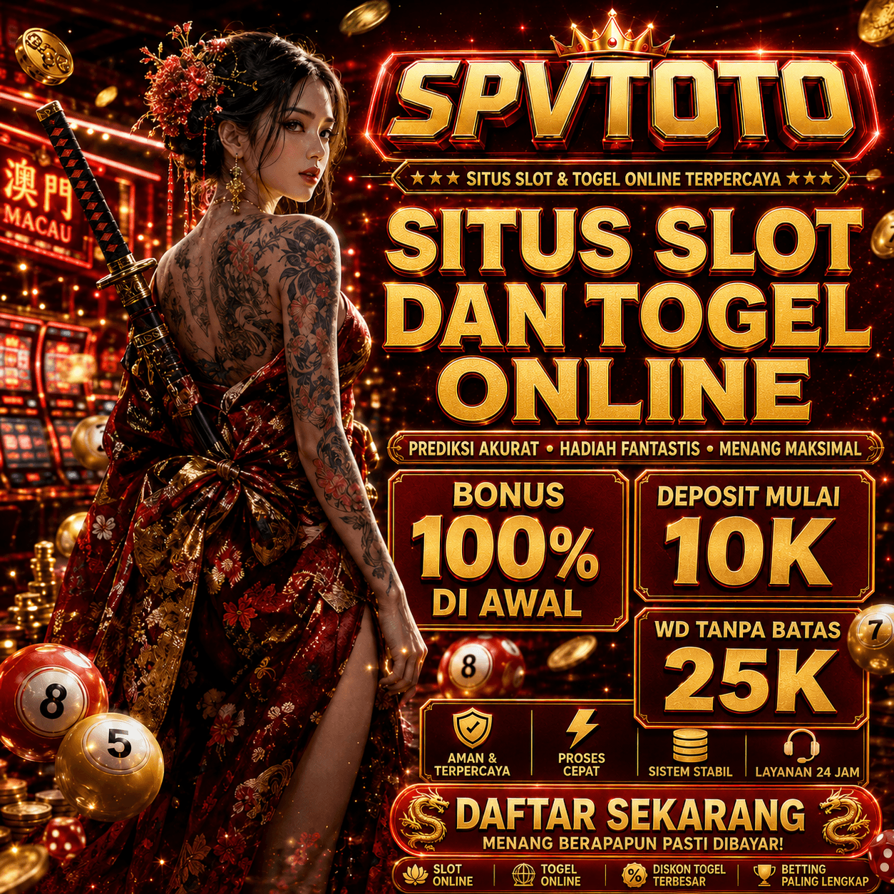 SPVTOTO | Situs Slot dan Togel Online Premium dengan Akses Cepat by Hey siriusly