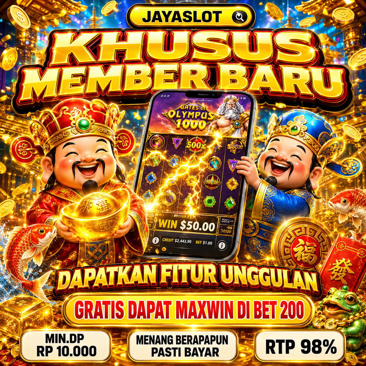 JAYASLOT Situs Slot Deposit Pulsa & Dana Tanpa Potongan Tercepat